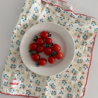 위에 oui:e 빈티지플라워 빅사이즈 키친크로스