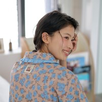 라비앙로즈 반팔 긴바지 여성페어 진베이지 (40수)