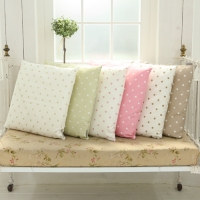 빅도트 옥스포드면 사각 방석겸 쿠션 50x50cm (솜포함가)