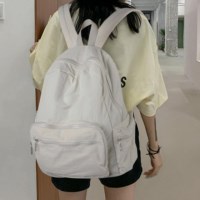 [홍은]가벼운 캐주얼 백팩 여행 학생 가방