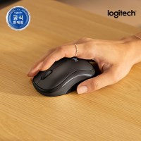 로지텍코리아 공식 M240 무소음 무선 블루투스 마우스 그래파이트