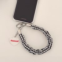 컬러 체크 스트랩