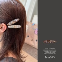 여성 자갈 모래 큐빅 샤이닝 머리핀 헤어삔 acc
