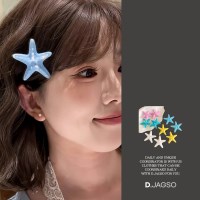 여성 여름 바다 시리즈 불가사리 헤어 머리핀