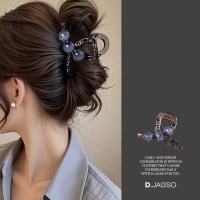 여성 데일리 무드 미디엄 사이즈 헤어 집게핀