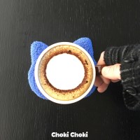 고양이 터프팅 티코스터 컵받침 홈카페 패브릭 코스터