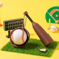 야구시리즈 클리커 키캡 키링 응원 KBO 학생 직장인 행운 딸깍이 클