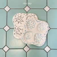 브런치 4구 플레이트 (2color)