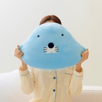 보노보노 뚱보보노 얼굴 납작쿠션 선물 캐릭터