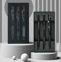 펜텔 제도샤프 60주년 기념 블랙 한정 3종 샤프 세트