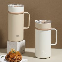네오플램 피카 립스 세라믹 텀블러 손잡이 머그 473ml (택1)