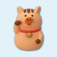 concombre 복을 부르는 돼지