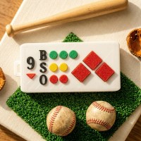 이사만루 클리커 야구공 키링 가방 열쇠고리 소장용 굿즈