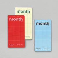메이크 어 메모 리프 노트 - Month