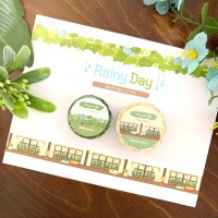 비가 내리는날 마스킹테이프2종