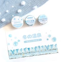 겨울온천 마스킹테이프 2종