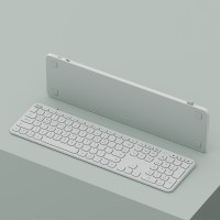 엑토 사무용 저소음 슬림 인체공학 풀배열 블루투스 키보드 B608