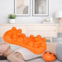 허리 스트레칭 베개 허리마사지기 지압 패드 DD-13408