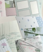 페어리&프레임&빗소리그림 모조지
