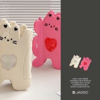 여성 헬로우 고양이 캣츠 동물 모양 집게핀 삔