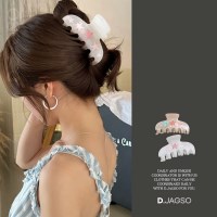 여성 바다시리즈 물고기 큐티  키치 헤어 집게삔