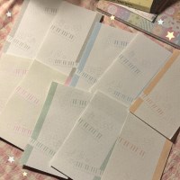 [쿠킹쿠키] 피아노 모조지 스티커팩