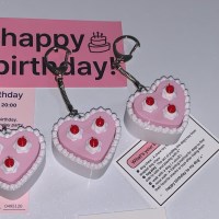 Birthday Cake 벌스데이 케이크 클리커 키링