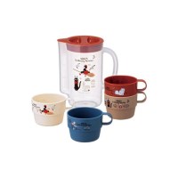 지브리 마녀 배달부 키키 4단 컵 앤 물통 세트