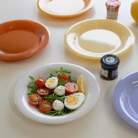[마호]파스텔 멜라민 디저트 접시(190파이) x 3pcs