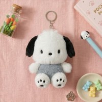 산리오 모노톤 가방고리 13cm 포차코