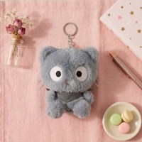 산리오 모노톤 가방고리 13cm 초코캣