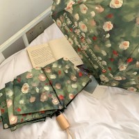 예쁜 양우산 플라워 우산 자외선 차단 자동 수동 경량 미니 우양산