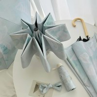 미니 우양산 UV 차단 자동 수동 경량 장 우산