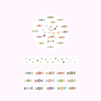 [ONLY 10X10] 동글 캔디 마스킹테이프