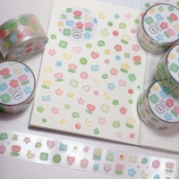 귀여운 봄 단추 키스컷