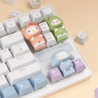 산리오캐릭터즈 피규어 키캡 키링