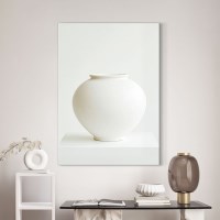 단아 달항아리 인테리어 풍수 그림 액자