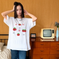 [withsome made]토마토 꾸미기 티셔츠