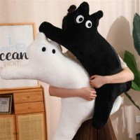 고양이 바디필로우 롱쿠션 애착인형 인테리어 소품