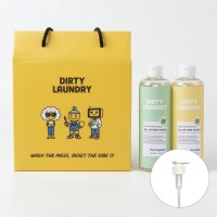 [바디워시선물세트] 더티런드리 올인원워시 2종 기프트박스