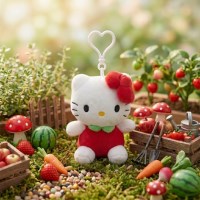 산리오 가든 가방고리 13cm 헬로키티