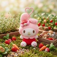 산리오 가든 가방고리 13cm 마이멜로디