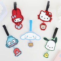 산리오 시나모롤 한교동 포차코 마이멜로디 헬로키티 러기지 네임택