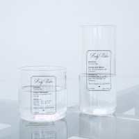 Holy Water Cup (2Types) 400ml 500ml 내열 유리컵 물컵