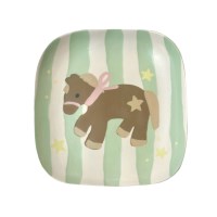 [2026 edition] PONY STRIPE PLATE (green)