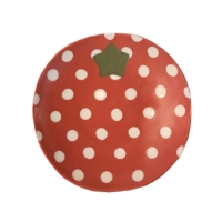 [mini plate] 토마토 땡땡이 접시