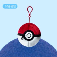 포켓몬스터 몬스터볼 파우치 & 8cm 마스코트 키링