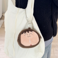 짱구는 못말려 맹구 얼굴 미니 파우치 인형 가방 키링