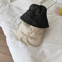 바스락 여름 버킷햇 여성모자 넓은챙 자외선차단 벙거지모자
