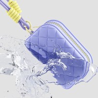 실리콘 방수 파우치 여행용 화장품 메이크업 이너백